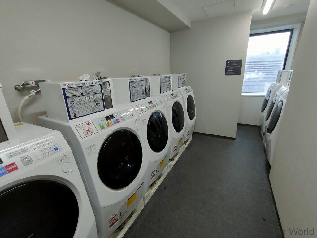 ホテル阪急レスパイア大阪 宿泊レビュー コインランドリー 洗濯機