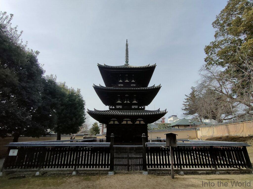 【奈良】興福寺の見どころ・感想・御朱印・基本情報  三重塔