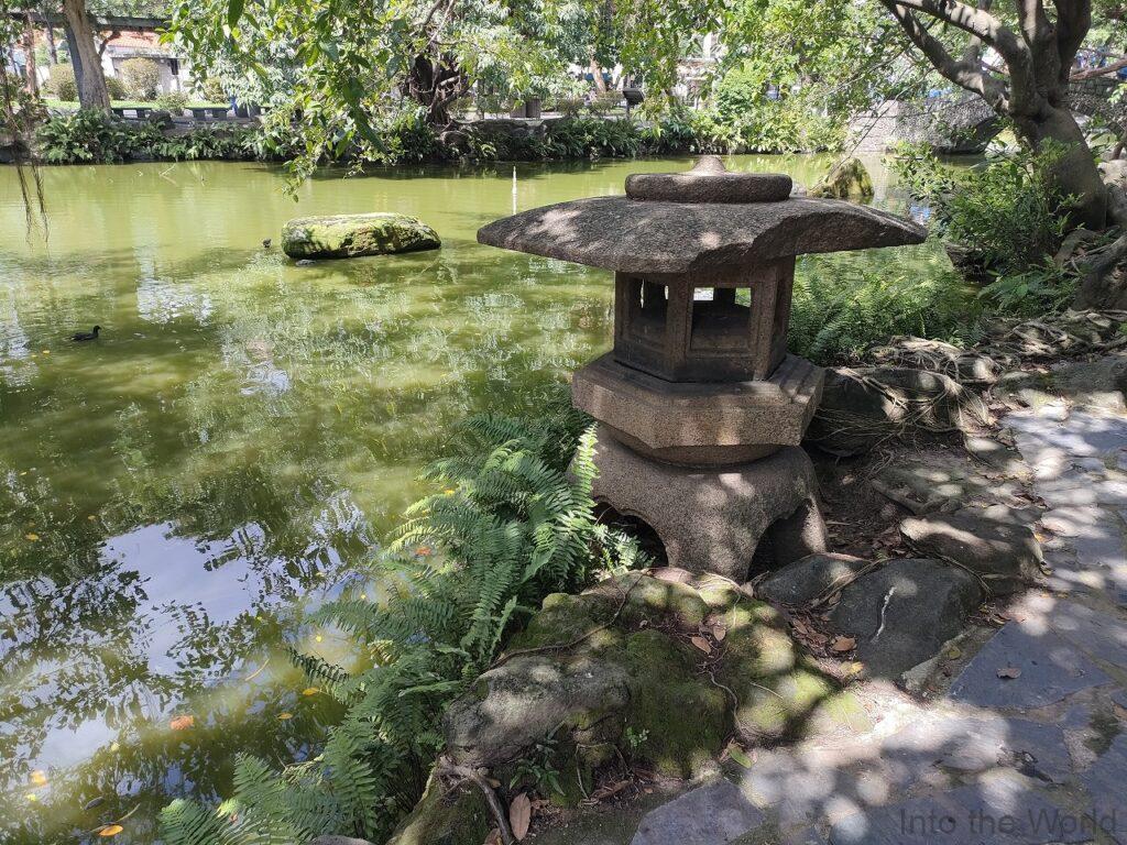二二八和平公園 日本式庭園 石灯篭