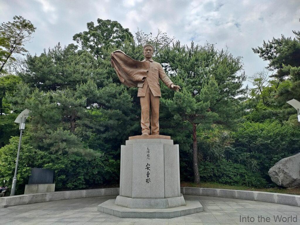 安重根, 銅像, ソウル, 韓国