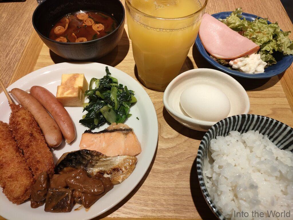 ホテルユニゾ名古屋駅前 宿泊レビュー 朝食 口々 朝ごはん