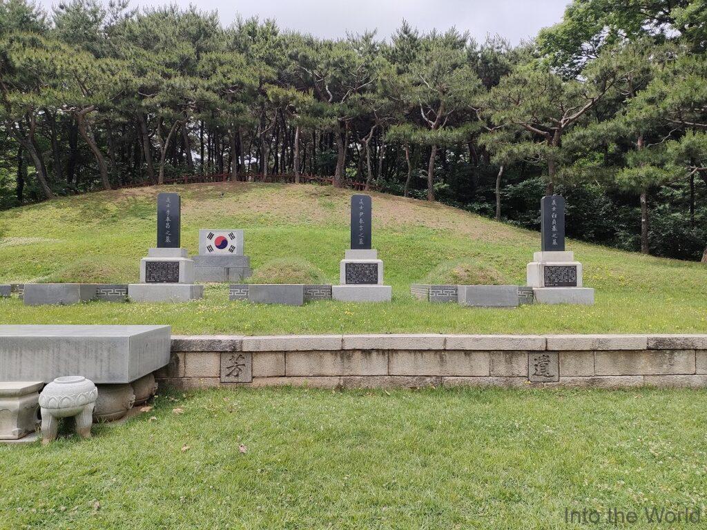 三義士の墓 見どころ 感想 基本情報 韓国 孝昌公園