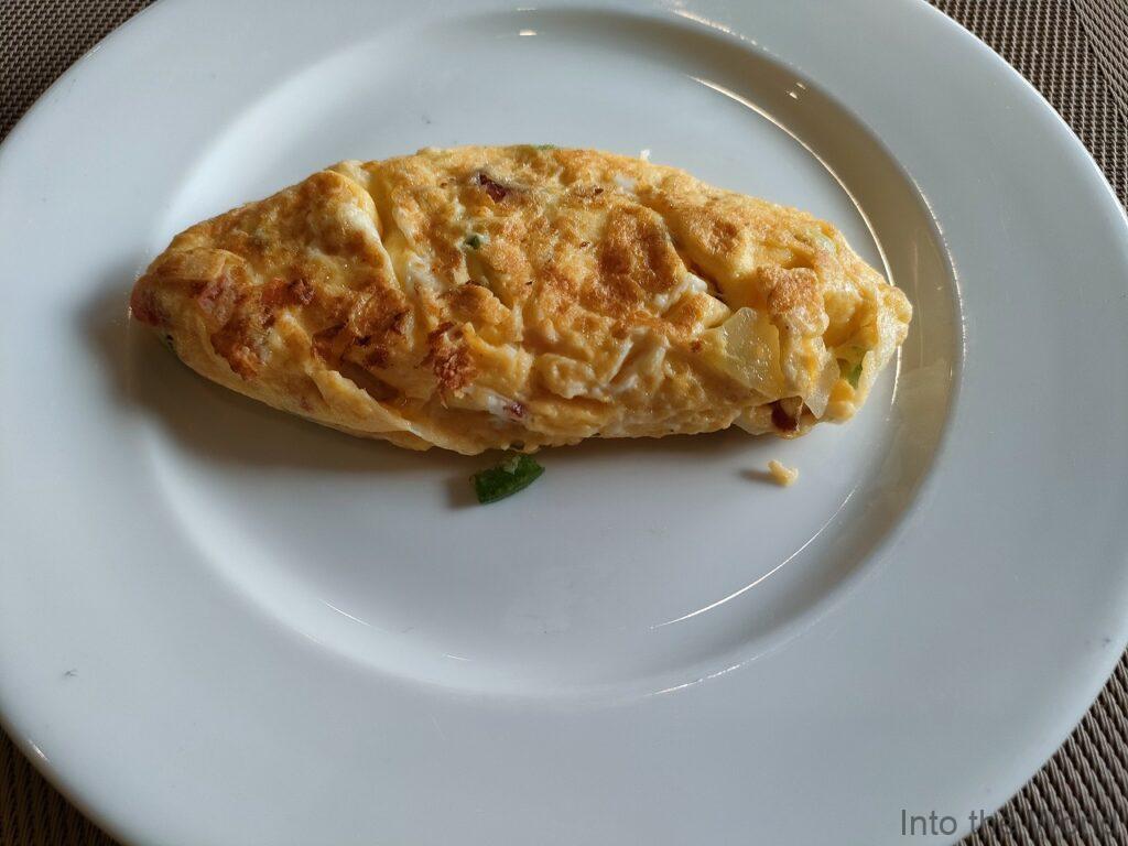 ホテルマジェスティックサイゴン 宿泊レビュー 朝食ビュッフェ 卵料理
