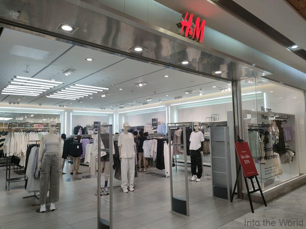 ホーチミン ビンコムセンター H&M
