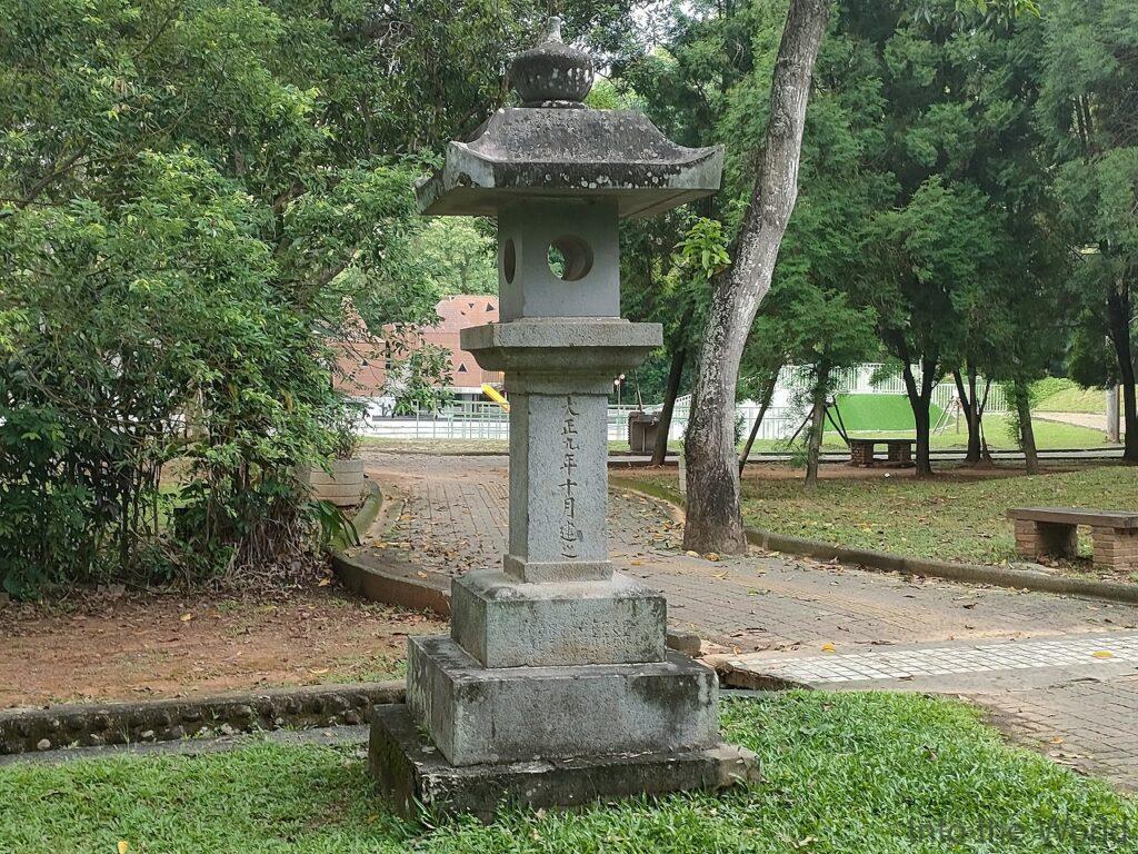 嘉義公園 旧嘉義神社 日本統治時代 石灯篭
