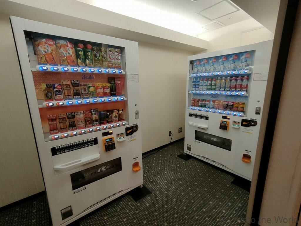 ホテルオークラ神戸 宿泊レビュー 自動販売機