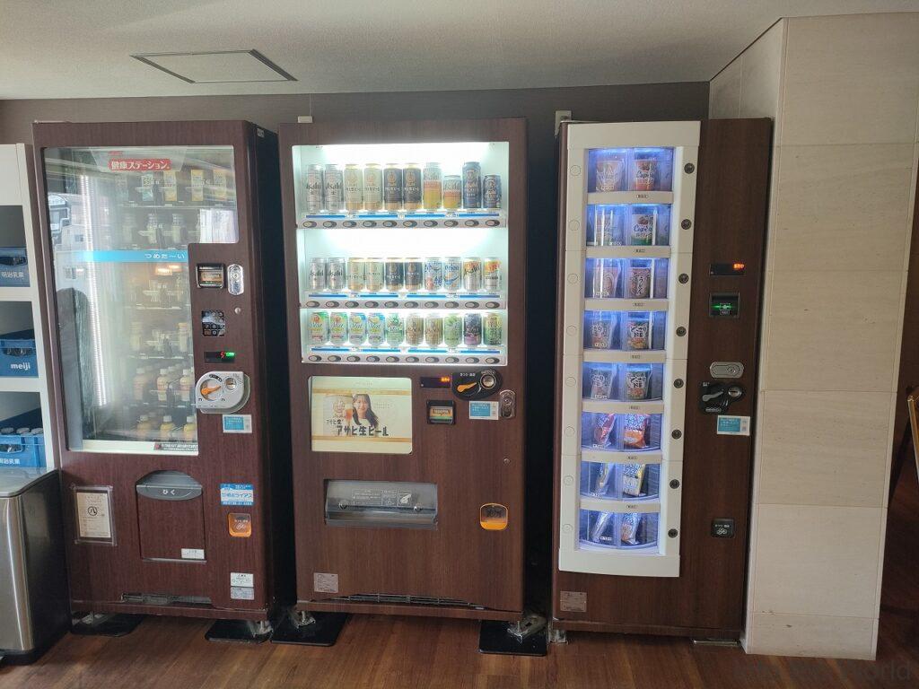 名古屋ビーズホテル 宿泊レビュー 自動販売機