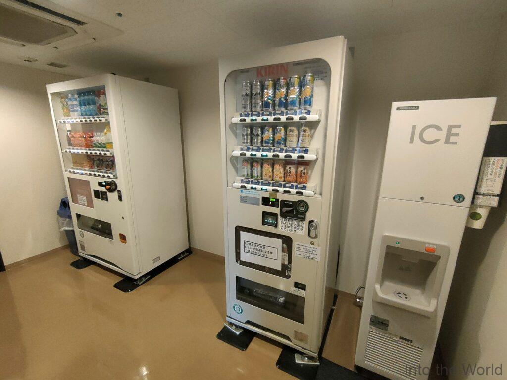 ダイワロイネットホテル横浜公園 宿泊レビュー 自動販売機 製氷機