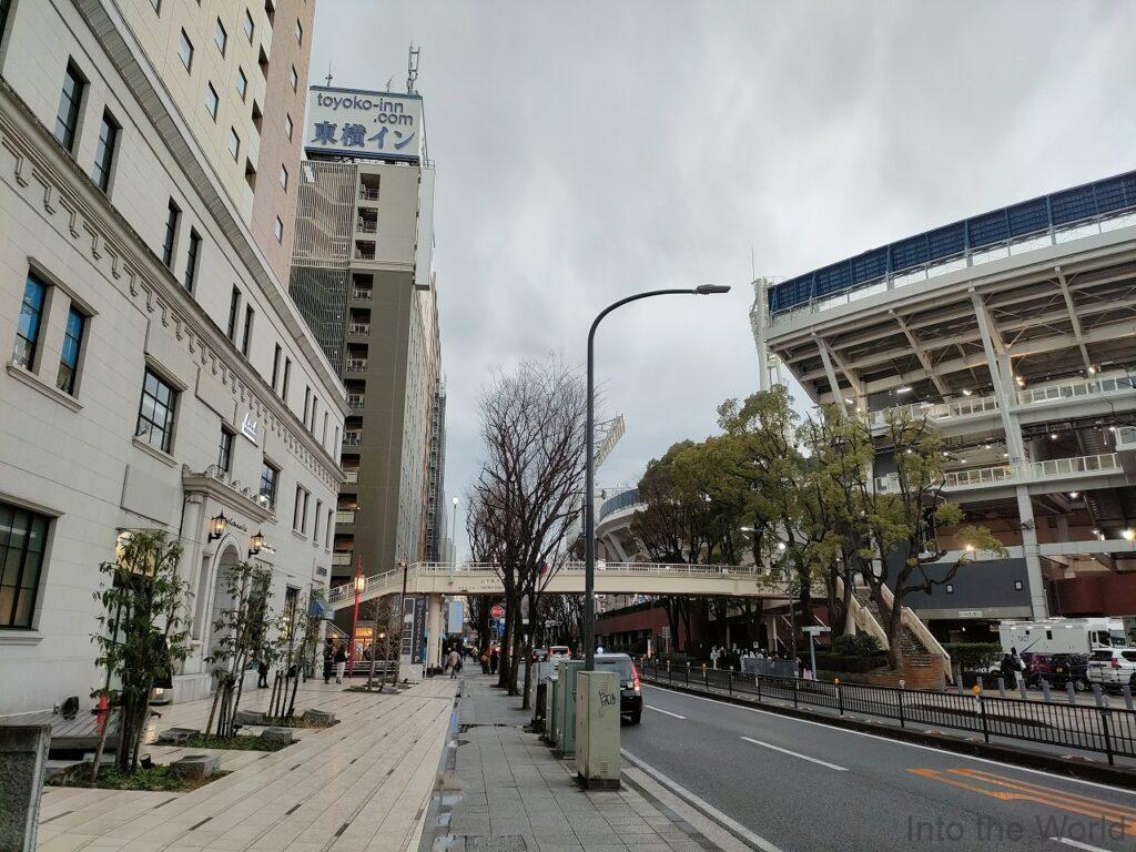 ダイワロイネットホテル横浜公園 宿泊レビュー 立地 横浜スタジアム