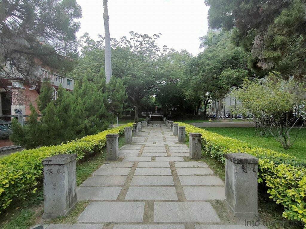 台中公園 旧台中神社 参道