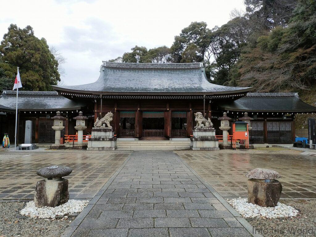 京都霊山護国神社 本殿 拝殿