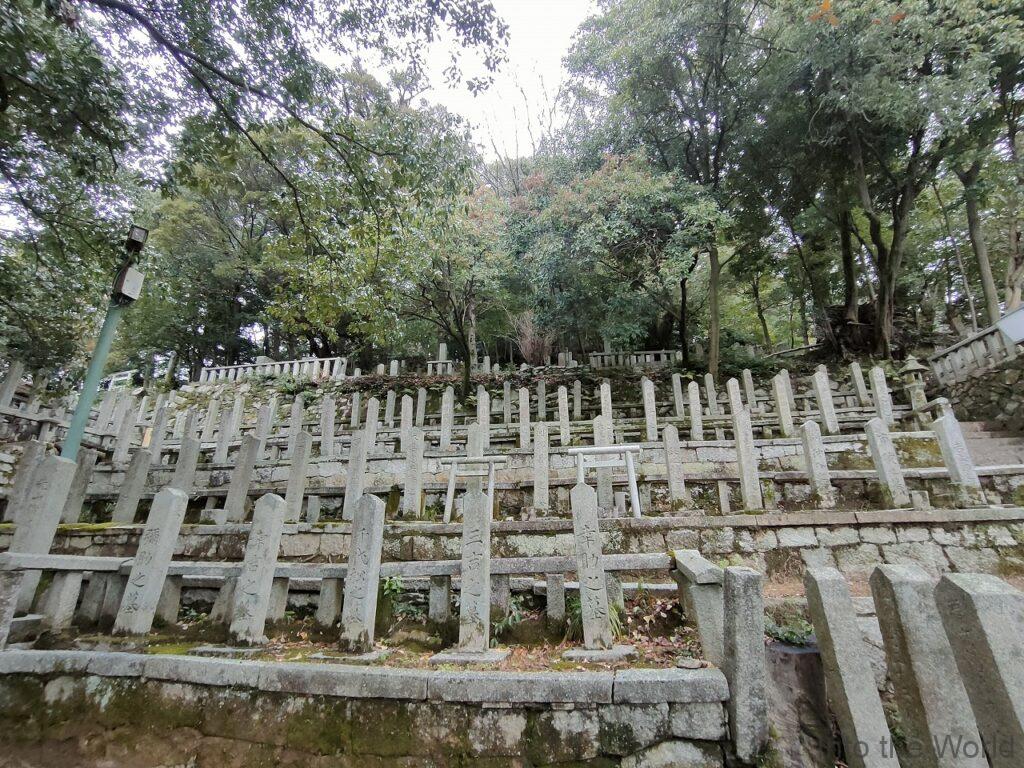 京都霊山護国神社 霊山墓地