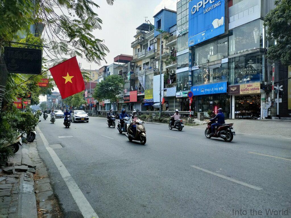 ホテルデュパルクハノイ 宿泊レビュー 立地 レユアン通り Le Duan Street