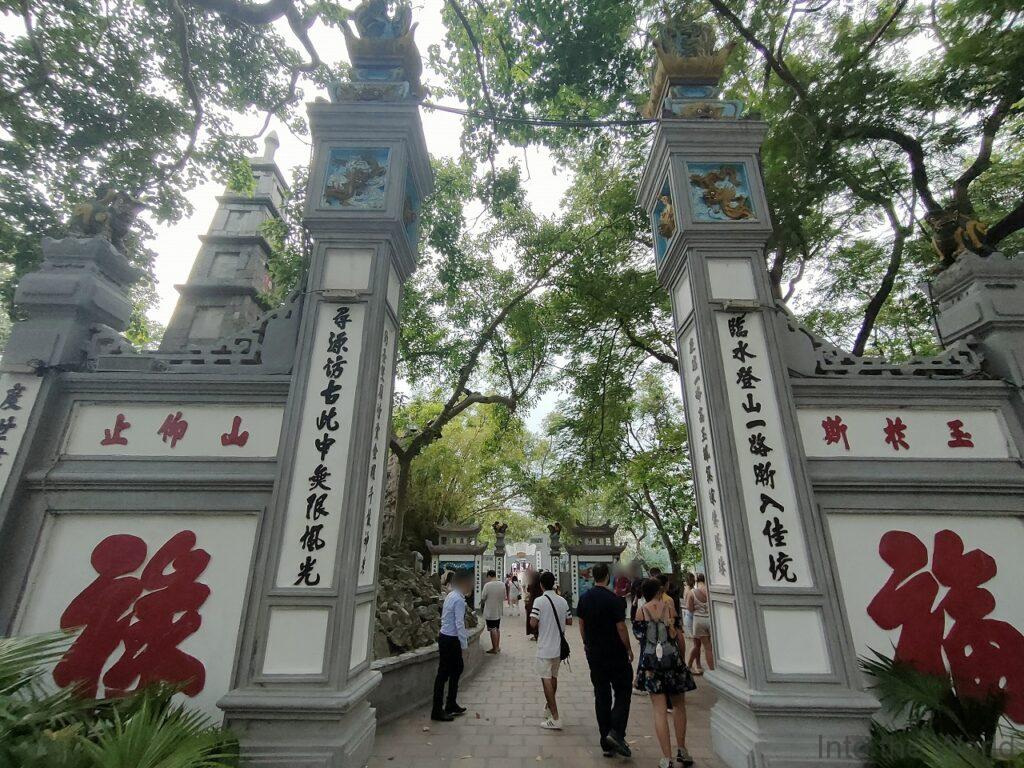 ゴックソン祠 玉山祠 ハノイ 大亀 伝説 見どころ 感想 基本情報