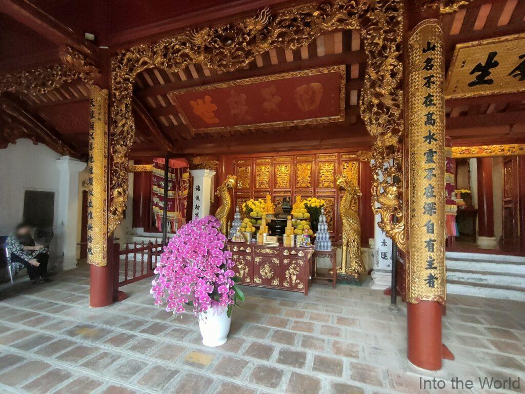 ゴックソン祠 玉山祠 ハノイ 正殿