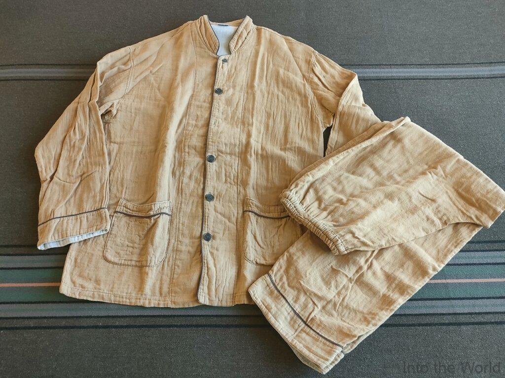 エースホテル京都 宿泊レビュー パジャマ 京和晒綿紗