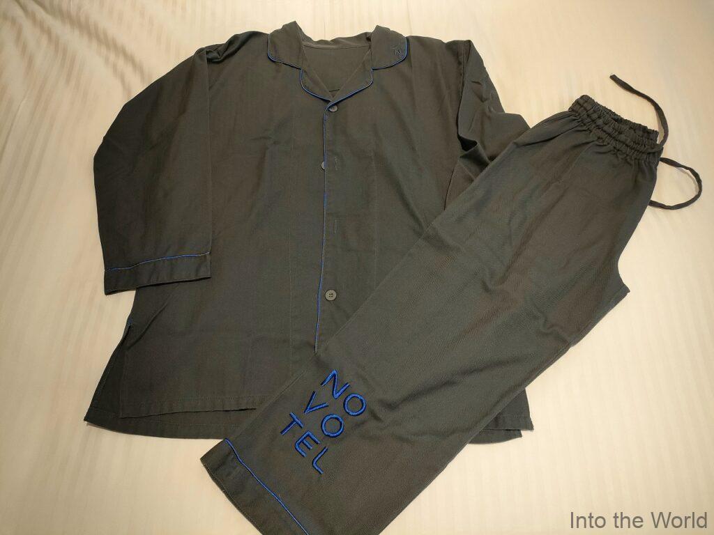 ノボテル奈良 宿泊レビュー パジャマ 部屋着