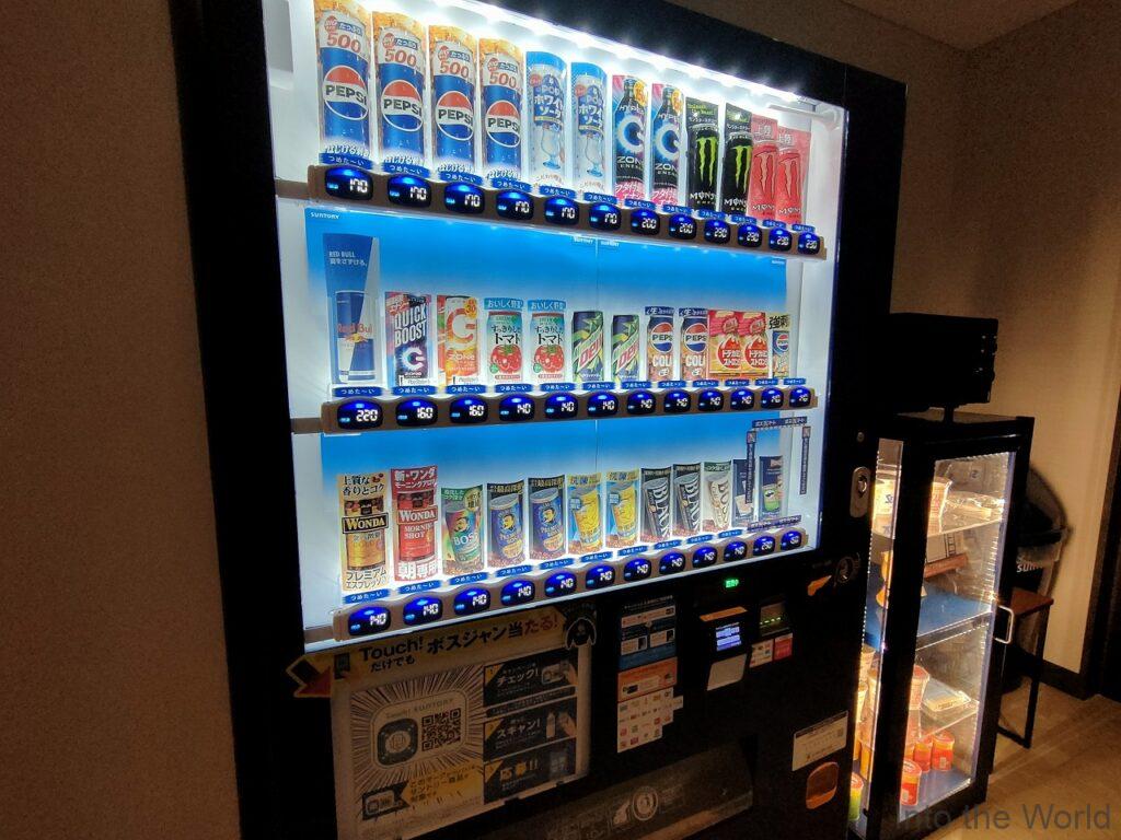 ノボテル奈良 宿泊レビュー 自動販売機