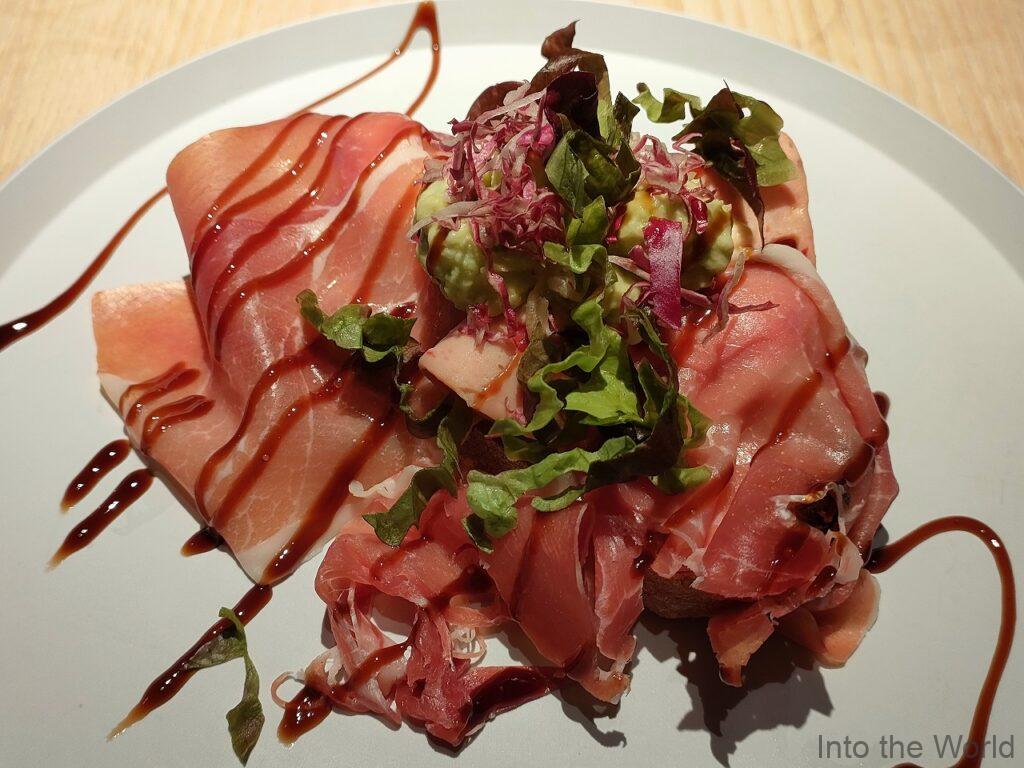 THE REIGN HOTEL KYOTO 宿泊レビュー 朝食 スモーブロー オープンサンド