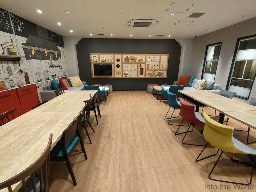 シタディーンなんば大阪 宿泊レビュー ラウンジ