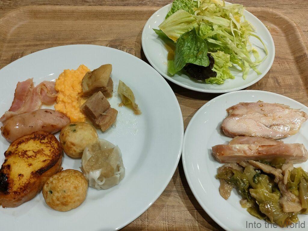 シタディーンなんば大阪 宿泊レビュー ラウンジ 朝食