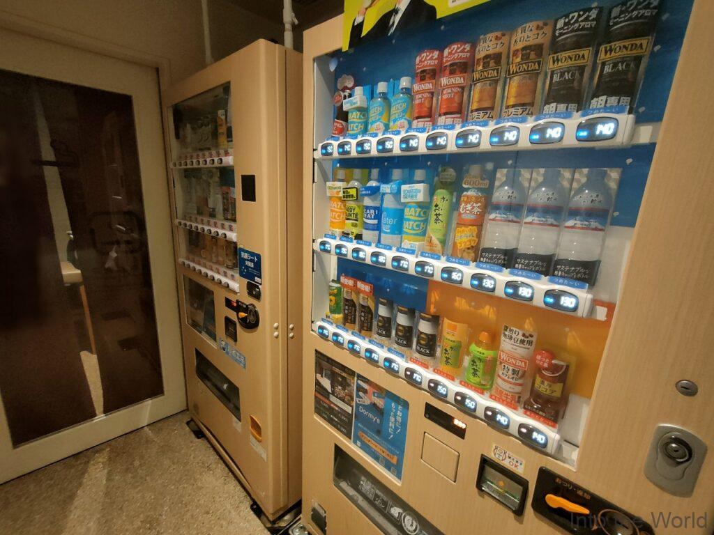 ドーミーイン津 宿泊レビュー 自動販売機