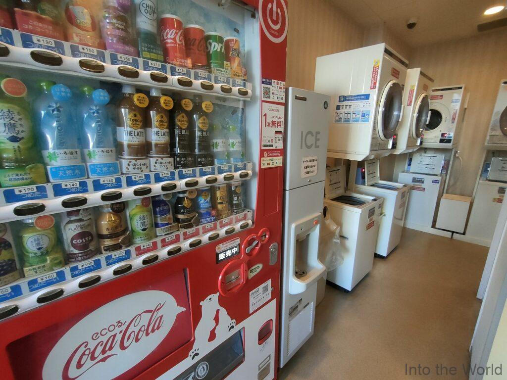 ホテルエコノ四日市 宿泊レビュー 自動販売機 製氷機 コインランドリー