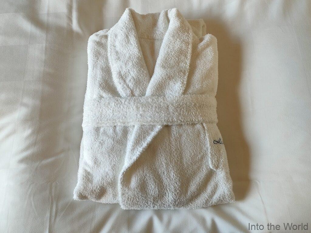 ホテルオークラ京都 宿泊レビュー バスローブ