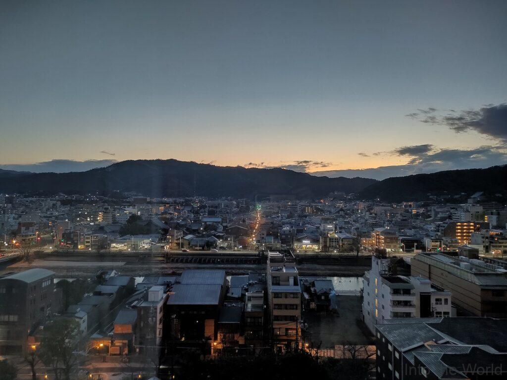 ホテルオークラ京都 宿泊レビュー 眺望 景色