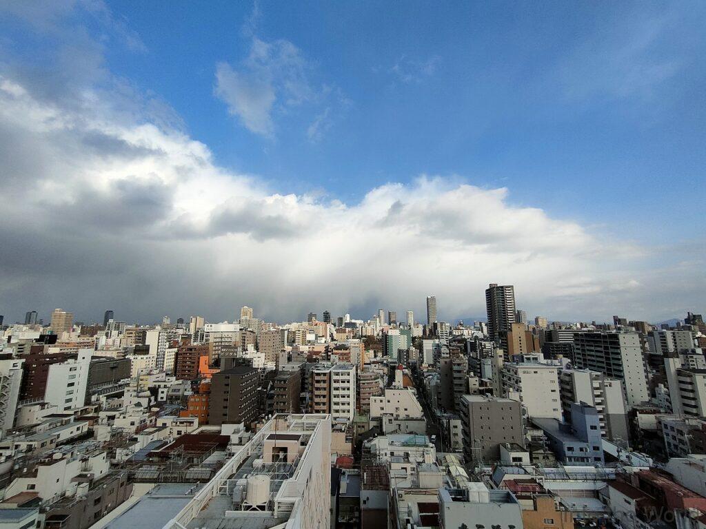 the b なんば黒門 宿泊レビュー 展望デッキ