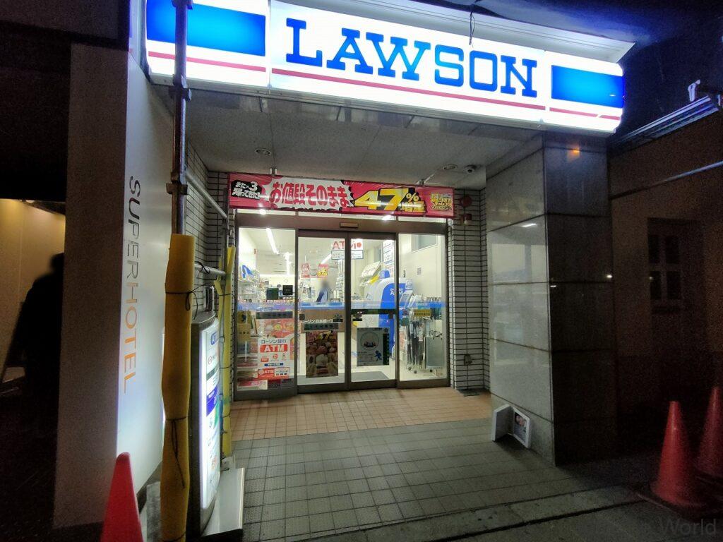 the b なんば黒門 宿泊レビュー 立地 コンビニ ローソン