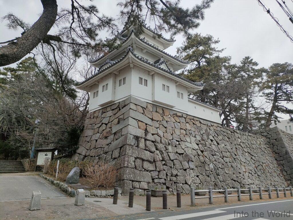 津城跡 見どころ 石垣