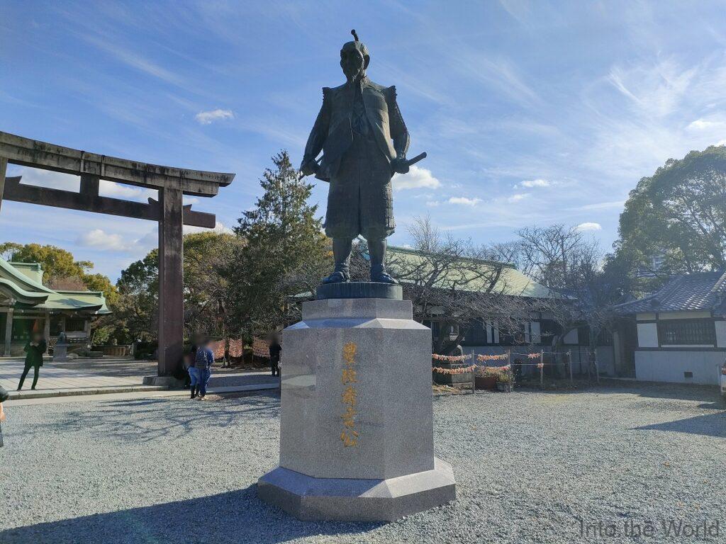 大阪城豊國神社 豊臣秀吉像