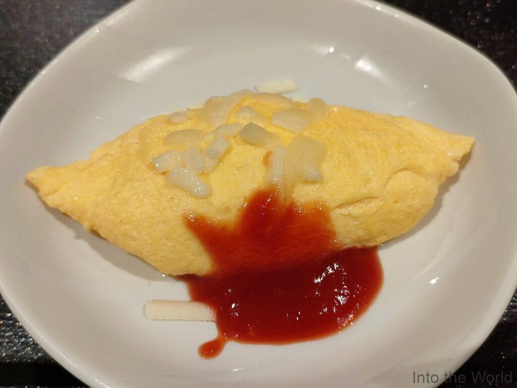 ドーミーイン金沢 宿泊レビュー 朝食 ご当地メニュー オムレツ