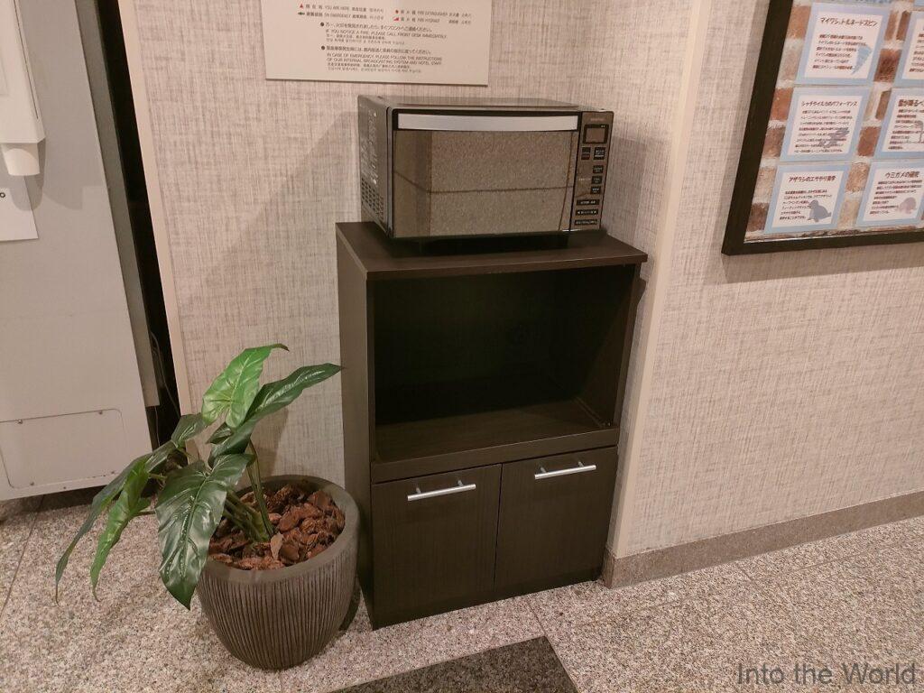 ルートイン名古屋栄 宿泊レビュー 電子レンジ