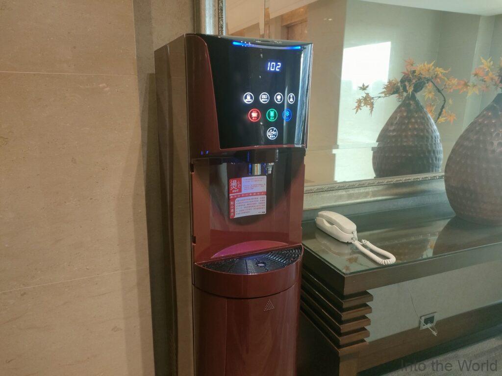 ミラマーガーデン台北 宿泊レビュー ウォーターサーバー