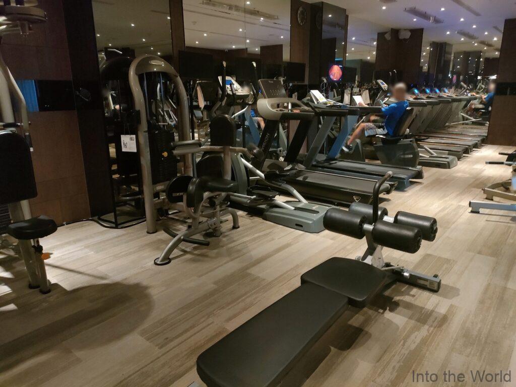 ミラマーガーデン台北 宿泊レビュー フィットネスジム