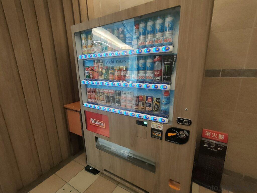 名古屋栄ワシントンホテルプラザ 宿泊レビュー 自動販売機