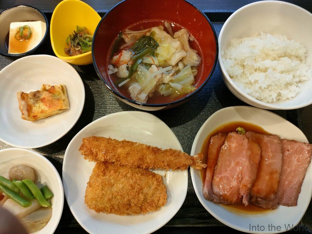 ドーミーインPREMIUM博多・キャナルシティ前 宿泊レビュー 朝食 ご当地メニュー