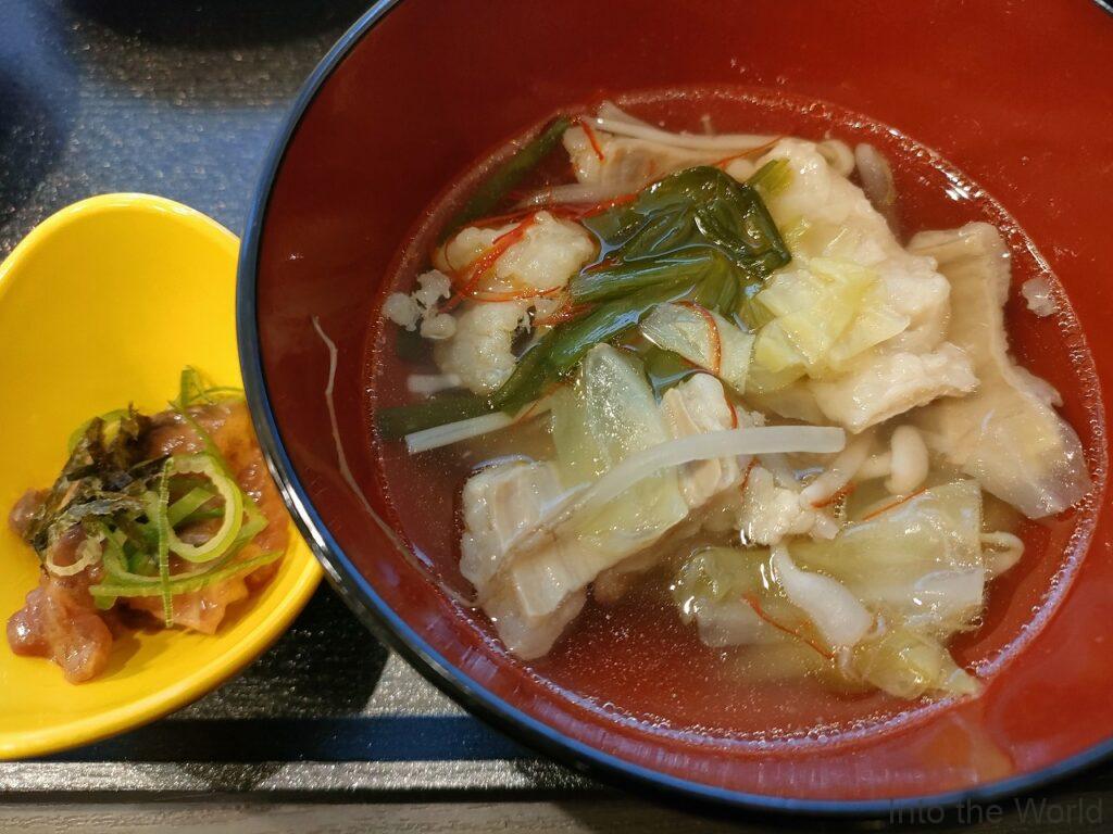 ドーミーインPREMIUM博多・キャナルシティ前 宿泊レビュー 朝食 ご当地メニュー もつ鍋 ごまさば