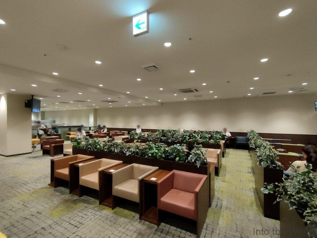 福岡空港 カードラウンジ 保安検査通過前 ラウンジTIME/ノース 感想