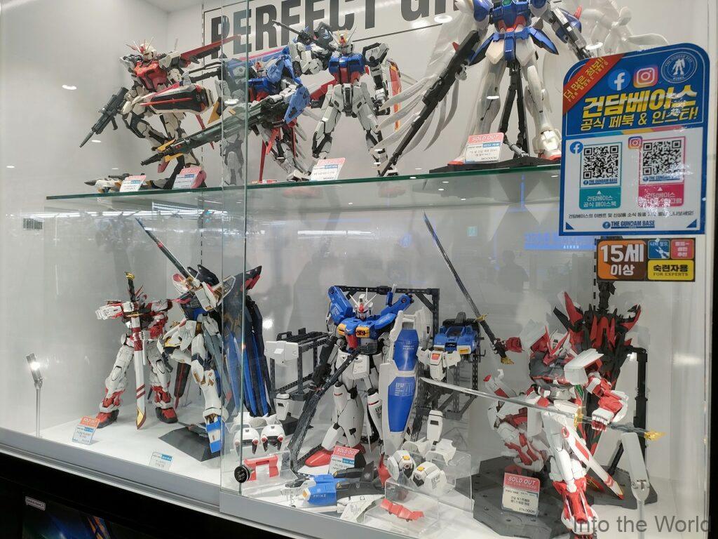 ガンダムベース釜山西面店 見どころ 感想 基本情報 ガンプラ