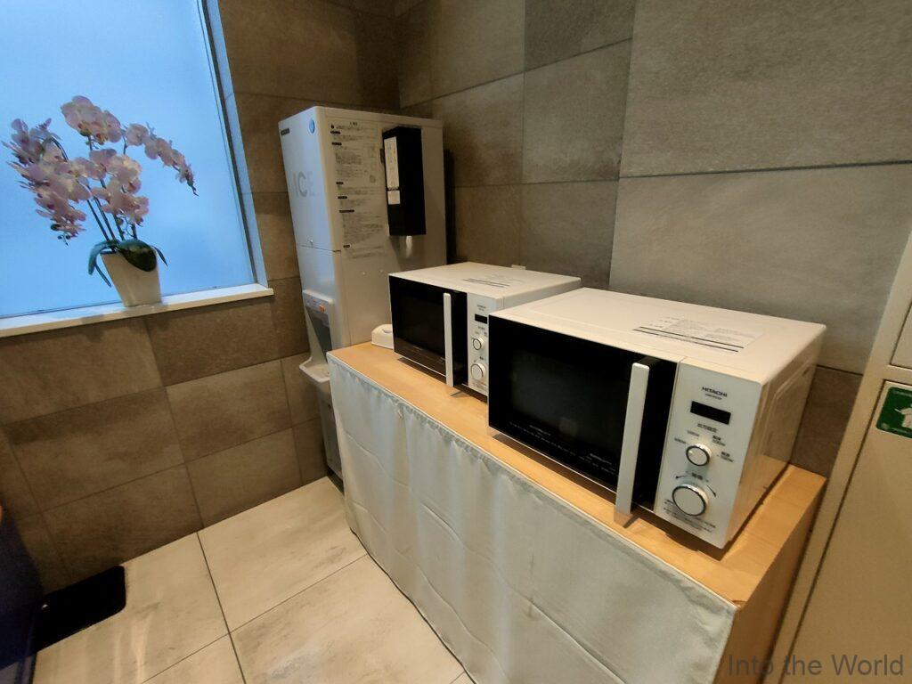 ジャストインプレミアム名古屋駅 宿泊レビュー 電子レンジ 製氷機