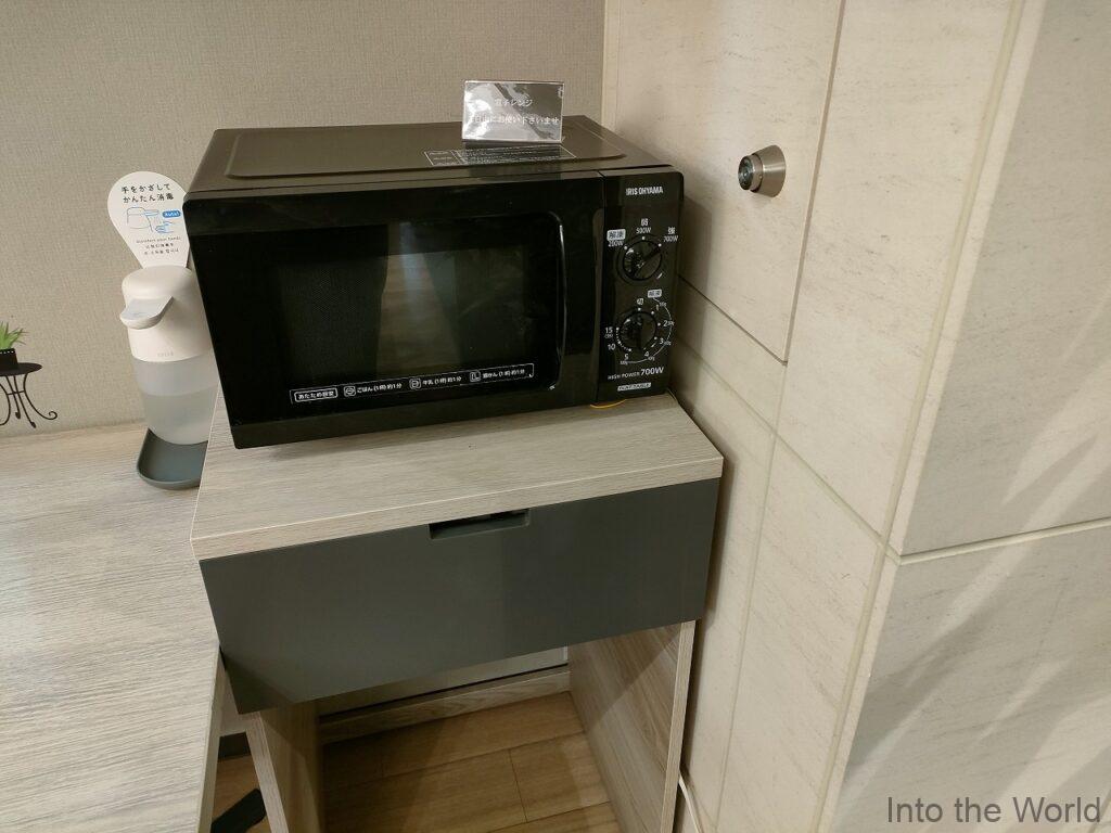 くれたけインプレミアム名古屋納屋橋 宿泊レビュー 電子レンジ