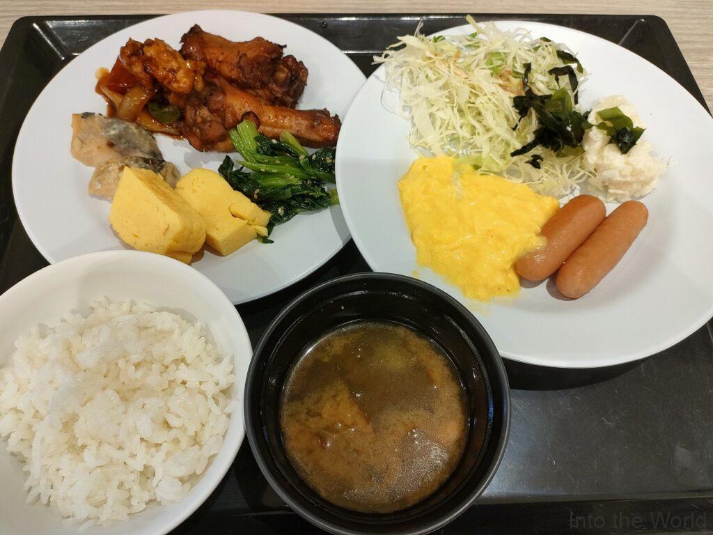 くれたけインプレミアム名古屋納屋橋 宿泊レビュー 朝食