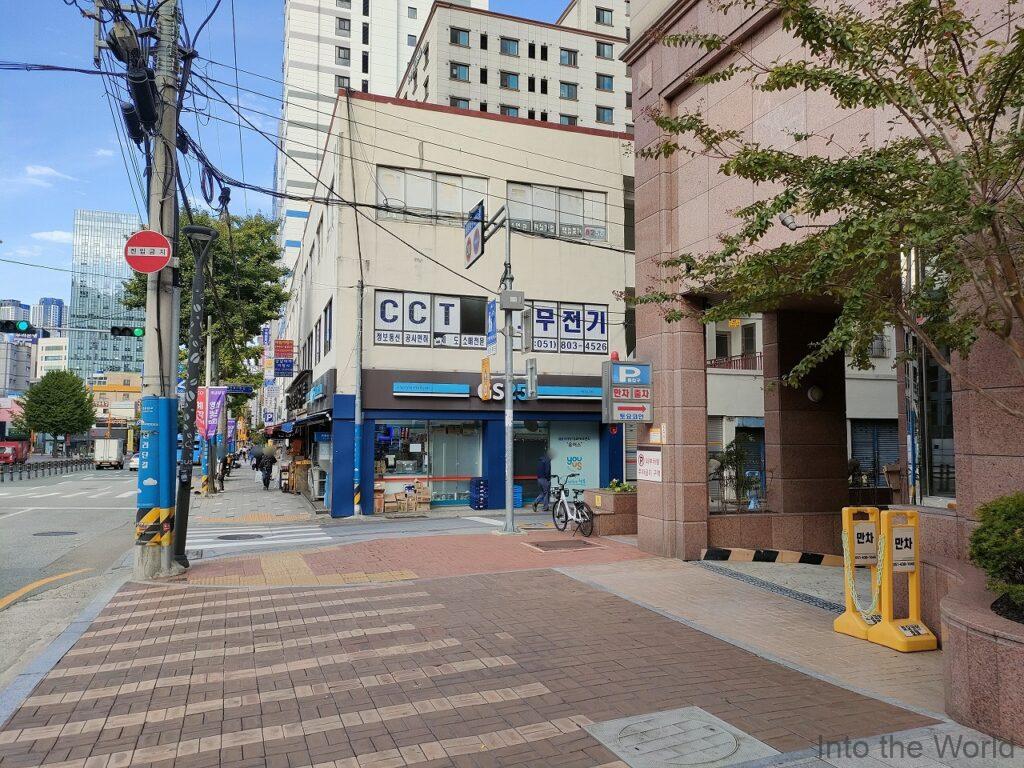 東横イン釜山西面（ソミョン） 宿泊レビュー 立地 コンビニ GS25