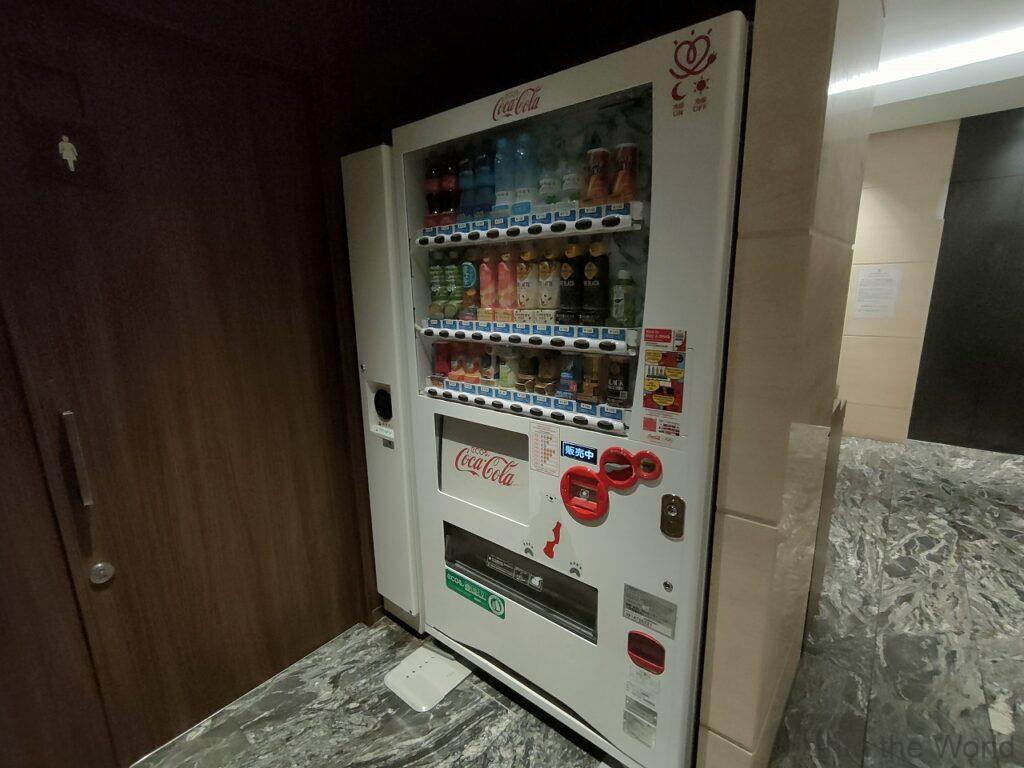 ヴィアイン名古屋新幹線口 宿泊レビュー 自動販売機