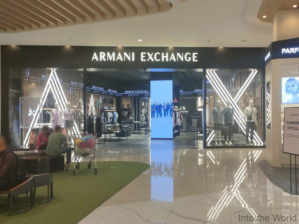 イオンモールミエンチェイ プノンペン カンボジア アルマーニエクスチェンジ(ARMANI EXCHANGE)