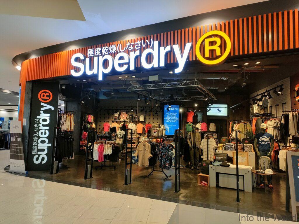 イオンモールセンソックシティ プノンペン カンボジア スーパードライ（Superdry）