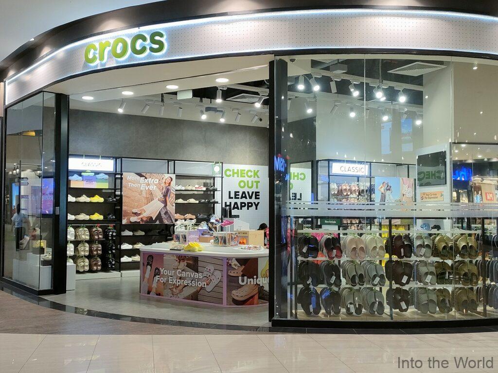 イオンモールセンソックシティ プノンペン カンボジア クロックス（crocs）